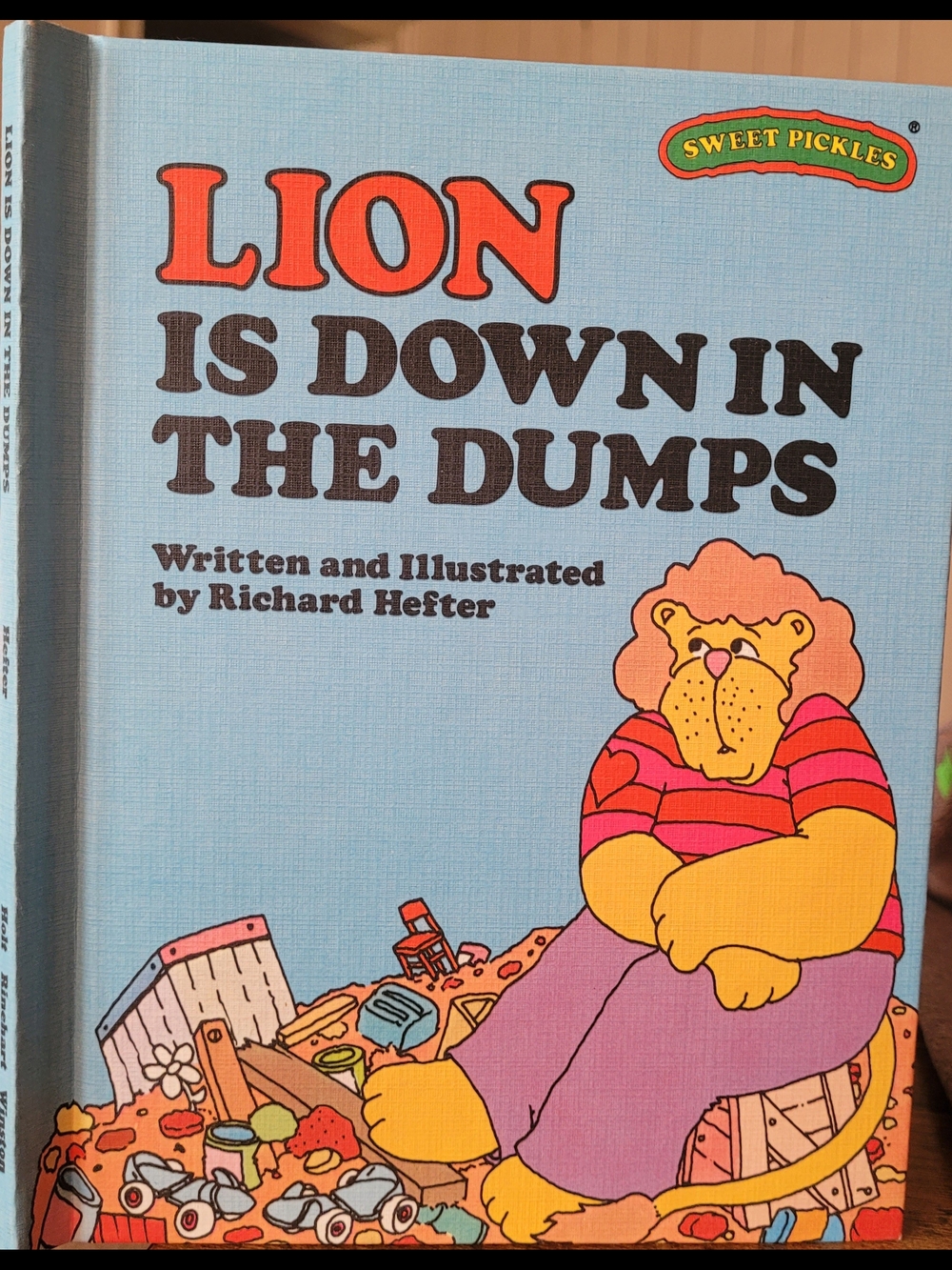 VTG 1977 Sweet Pickles Book Lot Goose Goofs Off Lion Is Down In The Dumps Set